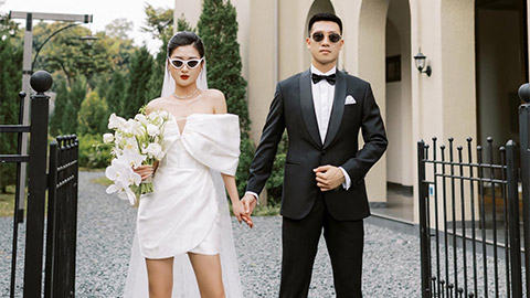Vợ sắp cưới của cựu tuyển thủ ĐT Việt Nam khoe chân dài miên man